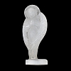 Natural Selenite Carved Angel Figurines G-G130-02-2