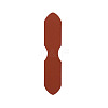 2Pcs Cowhide Purse Suspension Clasps Bag Strap Connector Fabric PURS-WH20005-05B-02-1