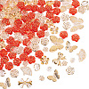 Transparent Acrylic Beads OACR-PH0004-32B-4