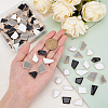 Porcelain Cabochons PORC-OC0001-01B-3