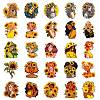 Sunflower Girl 50Pcs PET Waterproof Stickers PW-WGC6ABC-01-5