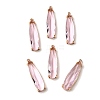 Brass Glass Pendants GLAA-XCP0001-68B-1