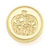 Halloween Series Wax Seal Brass Stamp Heads AJEW-M039-01Q-2