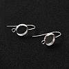 304 Stainless Steel Earring Hooks STAS-F271-01A-S-2