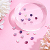 Pearlized Glass Pearl Round Beads HY-HY0001-10-4