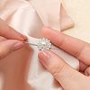 CHGCRAFT 150Pcs 3 Style Flower Sew on Rhinestone DIY-CA0005-32-4