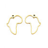 Ion Plating(IP) Africa Map 201 Stainless Steel Connector Charms LS-STAS-T063-168G-3