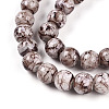 Baking Paint Glass Beads Strands DGLA-N003-8mm-A05-3