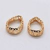 Brass Sew on Prong Settings KK-E753-06LG-10x14-1