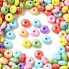 UV Plating Opaque Acrylic Beads MACR-F083-13-1