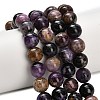 Natural Charoite Beads Strands G-G300-A01-10mm-1