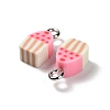 Handmade Polymer Clay Charms CLAY-H007-01B-2