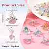 30Pcs Glass Pendants FIND-CJ0003-36-8