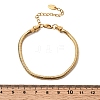304 Stainless Steel Snake Chains Bracelets for Women BJEW-A158-02E-G-5