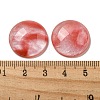 Cherry Quartz Glass Cabochons G-C115-02A-04-3