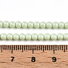 Baking Painted Pearlized Glass Pearl Bead Strands HY-N002-3mm-B02-5