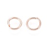 304 Stainless Steel Open Jump Rings STAS-O098-01RG-15-2