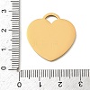Valentine's Day 304 Stainless Steel Pendants SA-E001-13G-3