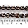 Natural Tibetan Striped Pattern dZi Agate Beads Strands G-B084-A03-01-5