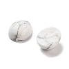 Natural Howlite Cabochons G-G145-01A-36-2