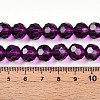 Baking Paint Transparent Glass Beads X1-DGLA-A035-T10mm-A09-5