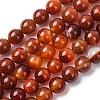 Natural Banded Agate Beads Strands G-H343-D03-12mm-2