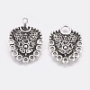 Eco-Friendly Zinc Alloy Hook Clasps PALLOY-WH0031-02AS-2