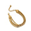304 Stainless Steel Multi-strand Bracelets FS-WG84A16-01-5