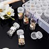 24pcs Column PP Plastic Stroage Bottles CON-WH0080-29-4