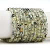 Natural Prehnite Beads Strands G-B171-A01-4x4mm-2