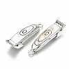 Tibetan Style Alloy Pendants TIBE-S323-075AS-RS-3