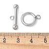 304 Stainless Steel Toggle Clasps STAS-Z124-01A-P-3