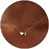 Simple Style Adjustable 316L Surgical Stainless Steel Heart and Initial Pendant Necklaces for Women WG95AEF-22-1