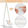 1Pc Acrylic Pearl Braided Stretch Chain Belts AJEW-CP0008-12B-2