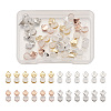 24Pcs 4 Colors Silicone Ear Nuts FIND-TA0001-52-24