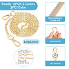 2Pcs 2 Colors Bag Chains Straps FIND-PJ0001-34-4