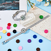 2Pcs 2 Styles Adjustable 316L Surgical Stainless Steel Watch Band Bracelets BJEW-HS0001-05B-5