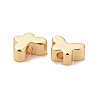Rack Plating Eco-friendly Brass Beads KK-D075-24G-RS-2