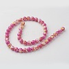Natural Ocean White Jade Bead Strands G-G916-8mm-03-3