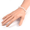 Chips Gemstone Beaded Stretch Bracelets BJEW-JB01825-01-3