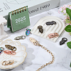 12Pcs 6 Colors Alloy Suspension Clasps FIND-CA0010-72-5