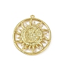 Brass Pendants KK-M322-17G-1