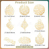 Nickel Decoration Stickers DIY-WH0450-037-2