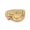 Rack Plating Real 18K Gold Plated Brass Pendants KK-E260-01G-N-3