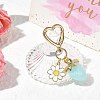 Acrylic Strawberry Pendant Decoration HJEW-SW00120-05-5