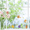 8 Sheets 8 Styles PVC Waterproof Wall Stickers DIY-WH0345-090-5