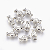 Tibetan Style Alloy Beads X-TIBEB-R035-AS-LF-1