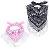 2Pcs 2 Colors Versatile Outdoor Cycling Bandana for Women OHAR-CY0001-21B-6