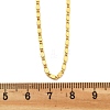 Brass Link Chain Necklaces for Women NJEW-D302-30G-5