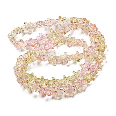 Glass Beads Strands GLAA-B018-03C-1